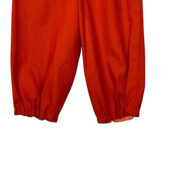 Vintage 1970s Orange Wool Knickersbockers| Size M - Picture 2 of 5